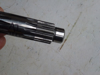 Picture of Transaxle Reduction Shaft M800491 John Deere 655 755 756 855 856 955 F1145 Mower