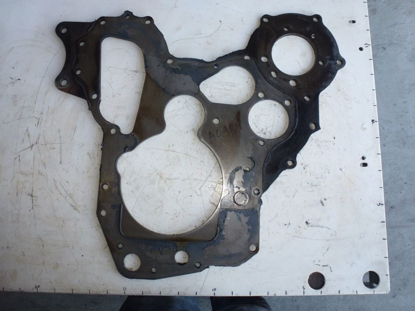 Picture of Timing Cover Plate 1C011-04163 Kubota V3800 Diesel Engine Tractor Case 1C011-04162 1C011-04164