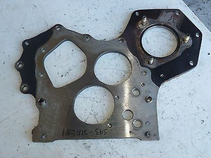 Picture of John Deere M800989 Timing Cover Rear Plate Yanmar 3TNE84 3TN84 Diesel Engine