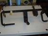 Picture of Left Reel Lift Yoke Holder 2811246 Jacobsen LF1880 Fairway Mower Center