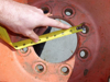 Picture of Cast Wheel Weight Disc for 30" Rim 3A111-15030 Kubota Disk