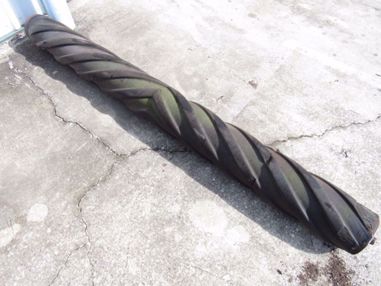 Picture of New Holland 86520150 Upper Conditioning Chevron Roll 1411 Disc Mower Conditioner Moco 84398454 Roller