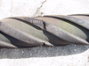 Picture of New Holland 86520150 Upper Conditioning Chevron Roll 1411 Disc Mower Conditioner Moco 84398454 Roller