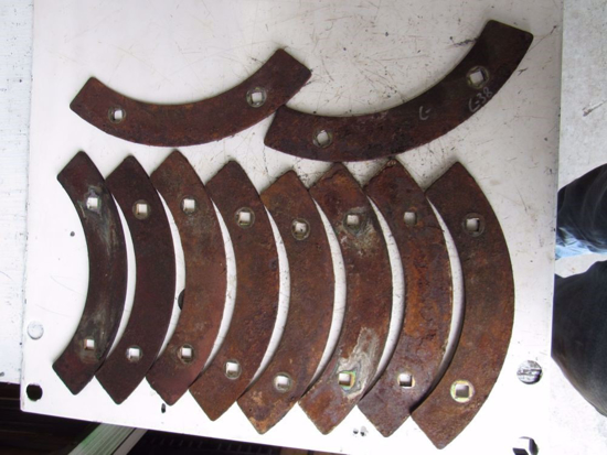 Picture of 10 John Deere TCU25774 Mower Deck Plates 8800 8800A