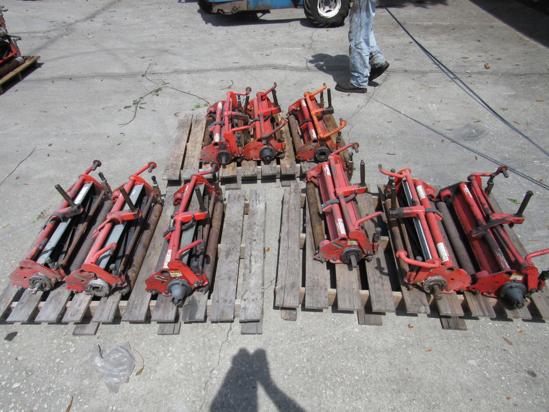 Picture of 3 Sets of 3 (9) Jacobsen Reels Cutting Units 5"x22" Blade GKIV Greens King 4 Mower