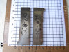 Picture of Pair Moulder Blades Bits Knives 5/16" Corrugated Back Shaper Router Planer Molder Profile Blade Knife Bit