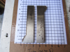 Picture of Pair Moulder Blades Bits Knives 5/16" Corrugated Back Shaper Router Planer Molder Profile Blade Knife Bit