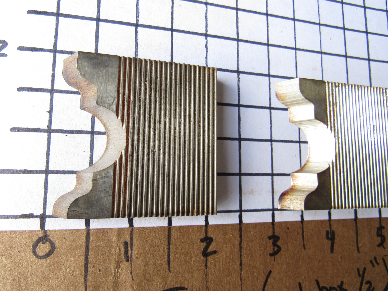 Eastern Triangle Enterprises LLC EStore. Pair Moulder Blades Bits