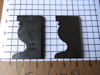 Picture of Pair Moulder Blades Bits Knives 5/16" Corrugated Back Shaper Router Planer Molder Profile Blade Knife Bit Trim Base Crown Chair Rail