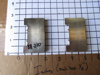 Picture of Pair Moulder Blades Bits Knives 5/16" Corrugated Back Shaper Router Planer Molder Profile Blade Knife Bit Trim Base Crown Chair Rail