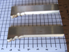 Picture of Pair Moulder Blades Bits Knives 5/16" Corrugated Back Shaper Router Planer Molder Profile Blade Knife Bit Trim Base Crown Chair Rail