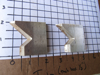 Picture of Pair Moulder Blades Bits Knives 5/16" Corrugated Back Shaper Router Planer Molder Profile Blade Knife Bit Trim Base Crown Chair Rail