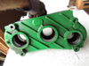 Picture of John Deere portion of AE70374 Conditioner Drive Gearcase Gearbox Housing 995 Platform Moco