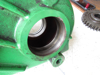 Picture of John Deere portion of AE70374 Conditioner Drive Gearcase Gearbox Housing 995 Platform Moco