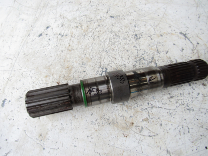 Picture of John Deere portion of AE70374 Double Splined Shaft to Conditioner Drive Gearcase 995 Platform Moco