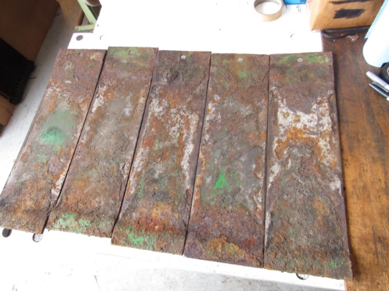 Picture of 5 John Deere E94401 FH312151 Skid Plates Moco 995 994 990 956 946 936 926 916 835 830 735 730 635 630 625 535 530 525 500R