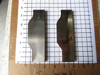 Picture of Pair Moulder Blades Bits Knives 5/16" Corrugated Back Shaper Router Planer Molder Profile Blade Knife Bit Trim Base Crown Chair Rail