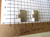 Picture of Pair Moulder Blades Bits Knives 5/16" Corrugated Back Shaper Router Planer Molder Profile Blade Knife Bit Straight Trim Base Crown Chair Rail
