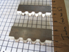 Picture of Pair Moulder Blades Bits Knives 5/16" Corrugated Back Shaper Router Planer Molder Profile Blade Knife Bit Trim Base Crown Chair Rail