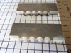 Picture of Pair Moulder Blades Bits Knives 5/16" Corrugated Back Shaper Router Planer Molder Profile Blade Knife Bit Trim Base Crown Chair Rail