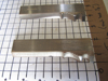 Picture of Pair Moulder Blades Bits Knives 5/16" Corrugated Back Shaper Router Planer Molder Profile Blade Knife Bit Trim Base Crown Chair Rail