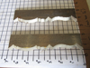 Picture of Pair Moulder Blades Bits Knives 5/16" Corrugated Back Shaper Router Planer Molder Profile Blade Knife Bit Trim Base Crown Chair Rail