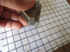 Picture of Pair 45 Degree Moulder Blades Bits Knives 5/16" Corrugated Back Shaper Router Planer Molder Profile Blade Knife Bit Trim Base Crown Chair Rail