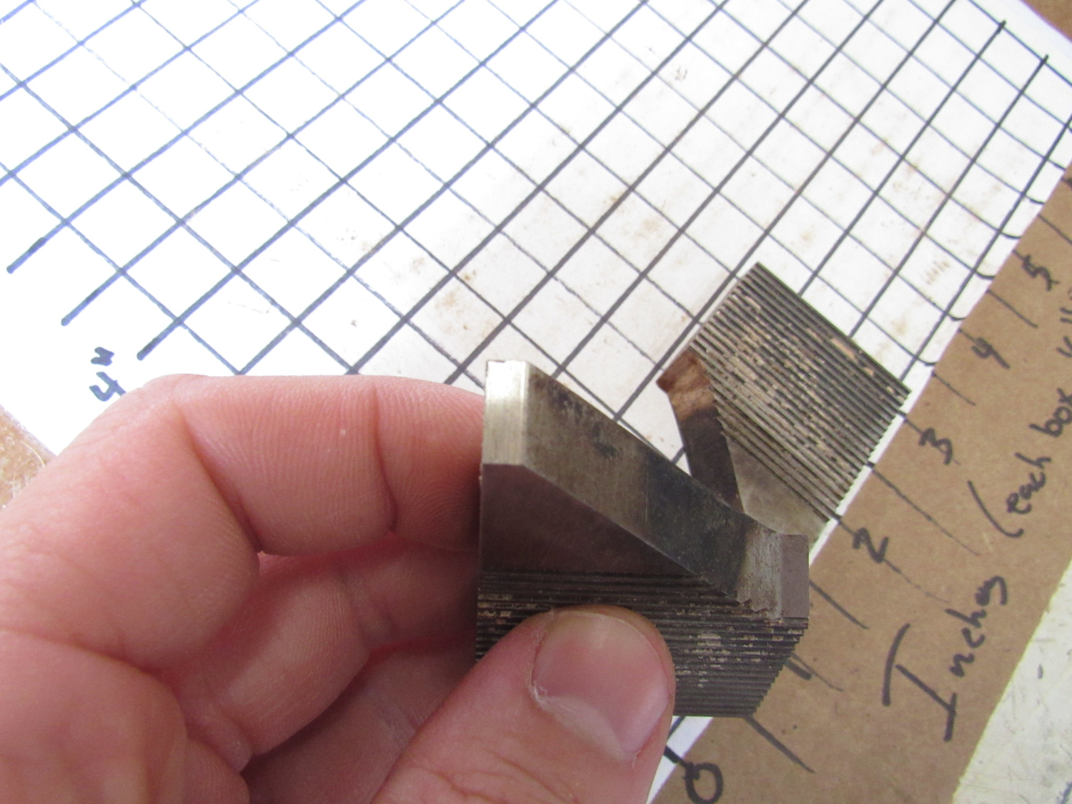 Eastern Triangle Enterprises LLC EStore. Pair 38 Degree Moulder Blades