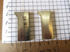 Picture of Pair Moulder Blades Bits Knives 5/16" Corrugated Back Shaper Router Planer Molder Profile Blade Knife Bit Trim Base Crown Chair Rail