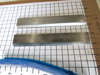 Picture of Pair Straight Edge Moulder Blades Bits Knives 5/16" Corrugated Back Shaper Router Planer Molder Profile Blade Knife Bit Trim Base Crown Chair Rail