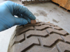 Picture of Deestone 20x8-8 20x8.00-8 Turf Tire Toro Wheel Rim 4" 4 bolt