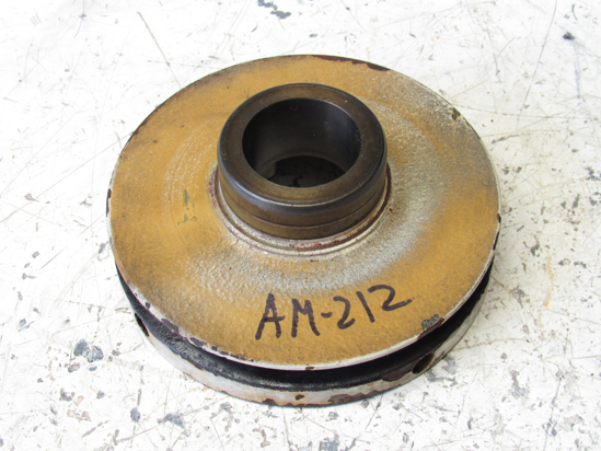 Picture of Crankshaft Pulley off Yanmar 4JHLT-K Marine Diesel Engine