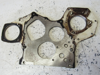 Picture of Front Timing Gearcase Plate off Yanmar 4JHLT-K Marine Diesel Engine