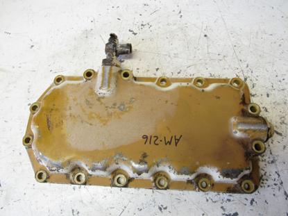 Picture of Oil Pan Sump Lower Cover off Yanmar 4JHLT-K Marine Diesel Engine