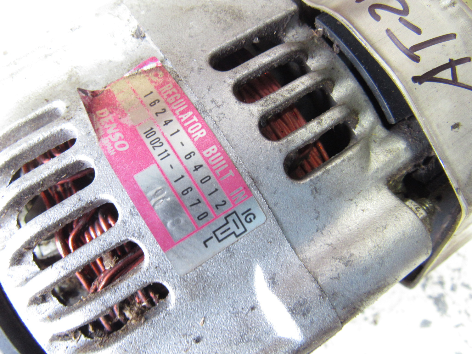 Eastern Triangle Enterprises LLC EStore. Alternator Kubota V1505 D1105
