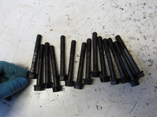 Picture of 14 Kubota Cylinder Head Bolts D1105-E Engine Jacobsen 2500889