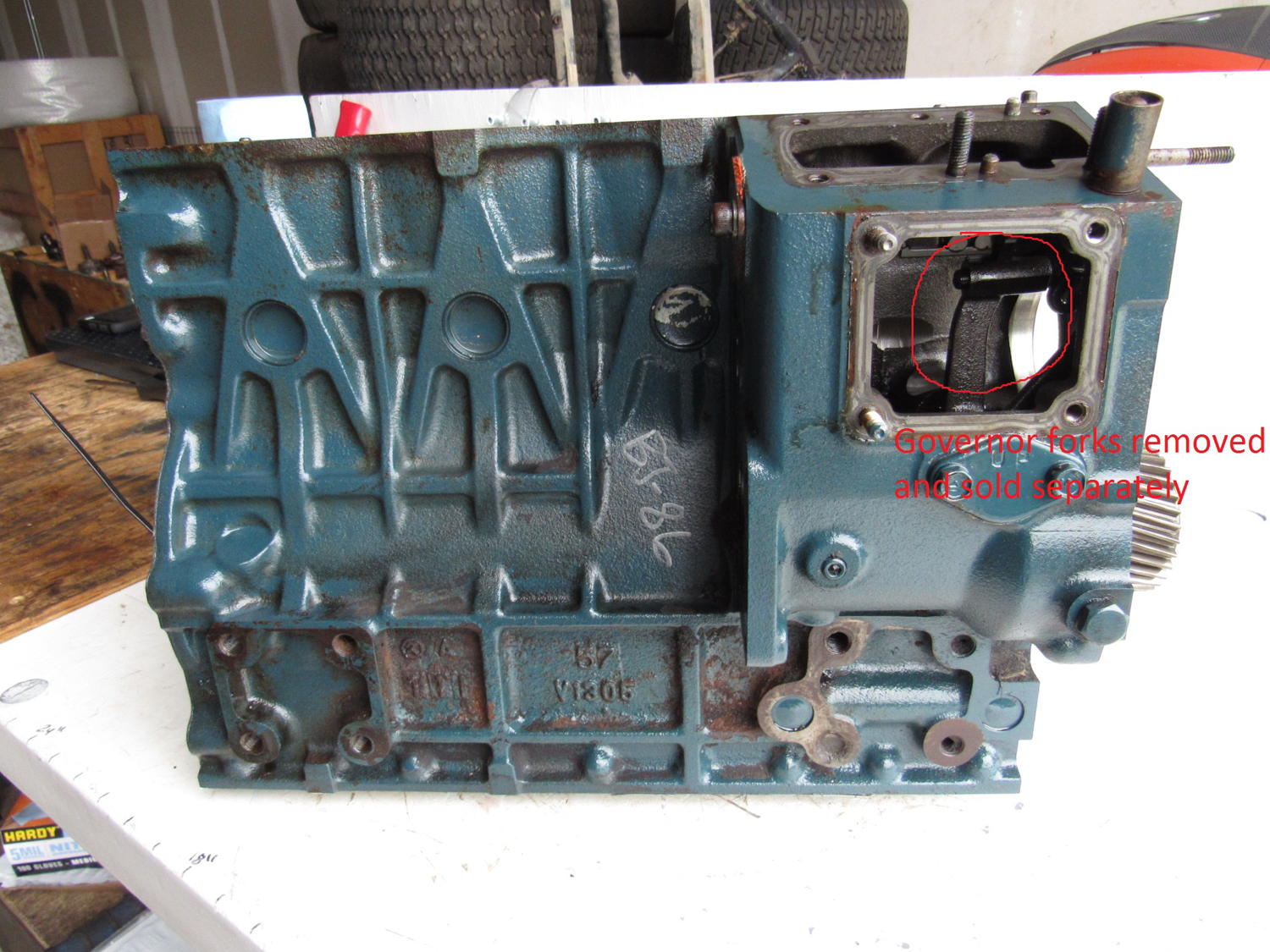 Eastern Triangle Enterprises LLC EStore. Kubota V1305E Cylinder Block