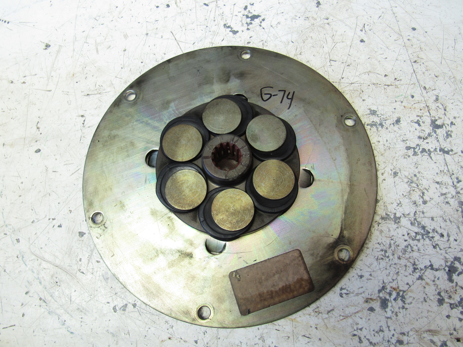 Eastern Triangle Enterprises LLC EStore. Toro 1109729 Flywheel to Pump Adapter Coupling Plate