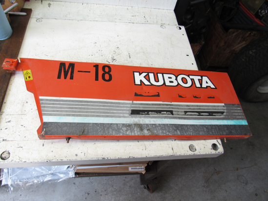 Picture of Kubota 3F999-01750 LH Left Upper Side Hood Panel Bonnet Sheet Metal 3F999-01752