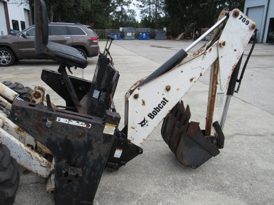 Picture of Bobcat 709 Backhoe Attachment for Skid Steer Loader Quick Attach