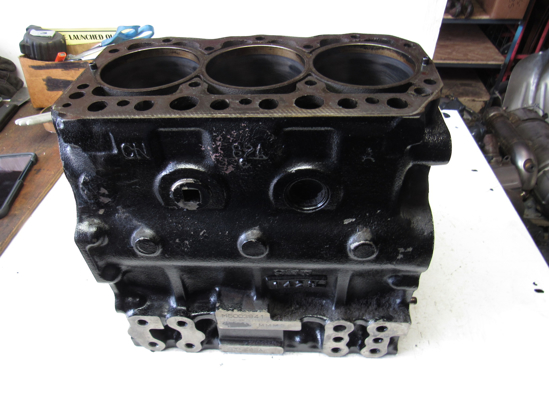 Picture of John Deere AM880950 Cylinder Block Crankcase Yanmar 3TNE82A