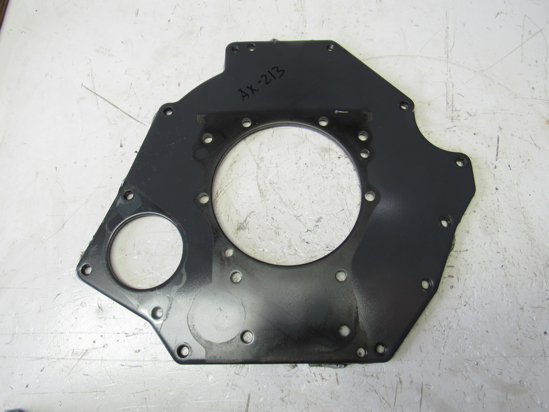 Picture of Kubota 1A280-04620 Rear End Starter Bell Housing Adapter Plate off 2017 D902 engine