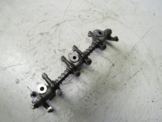 Picture of Kubota 16261-14266 Rocker Arm Shaft Assy off D1105-E 16241-14032 16241-14350