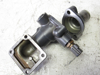 Picture of Kubota 16394-72702 Thermostat Housing Water Flange & Cover off D1105-E 16219-73260