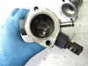 Picture of Kubota 16394-72702 Thermostat Housing Water Flange & Cover off D1105-E 16219-73260