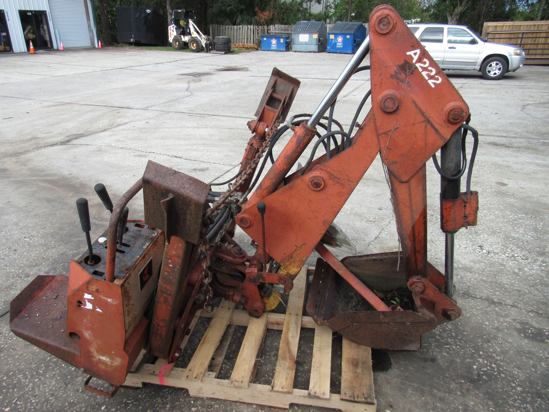 Picture of Ditch Witch A222 Backhoe Attachment off 3500 Trencher