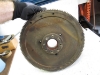 Picture of Flywheel w/ Ring Gear off Deutz F3L1011 out of Ditch Witch 3500DD Trencher