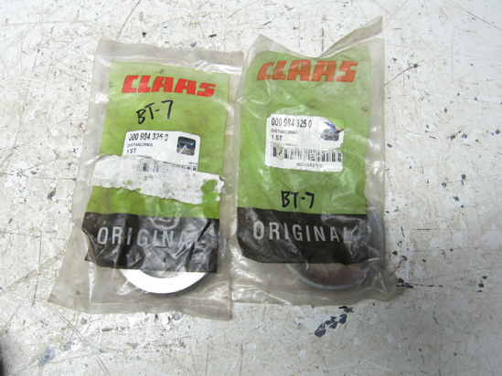 Picture of 2 Claas 0009843250 9843250 984325.0 Spacer Rings