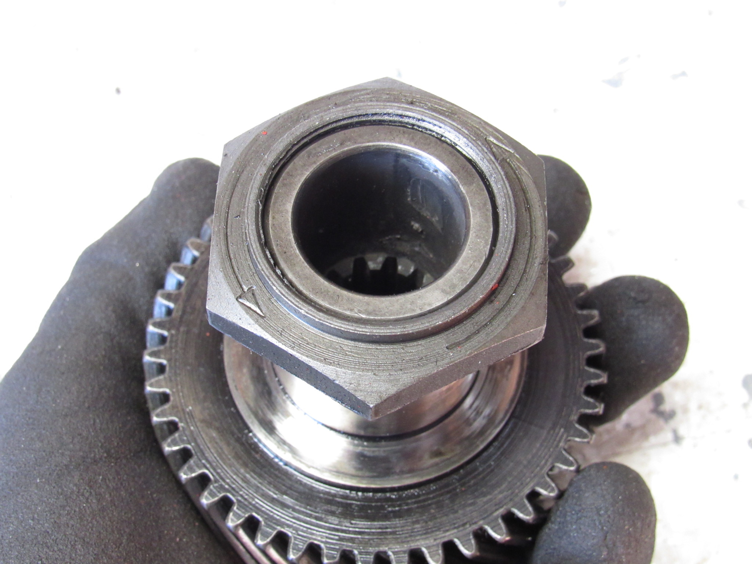 Eastern Triangle Enterprises LLC EStore. Hydraulic Pump Drive Gear off