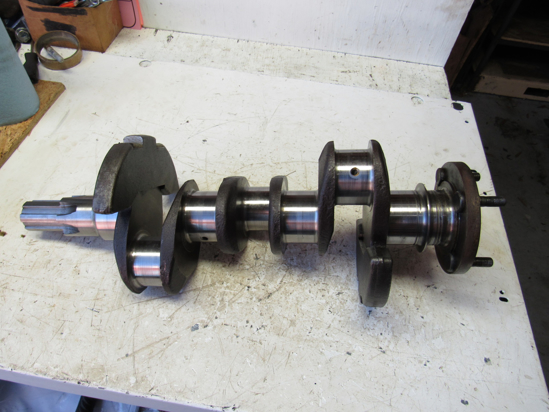 Picture of Case David Brown K961726 Crankshaft off Diesel 885 Tractor